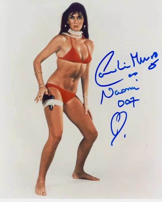 Caroline Munro autograph