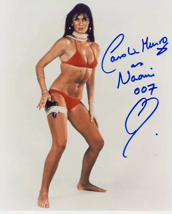 Caroline Munro autograph