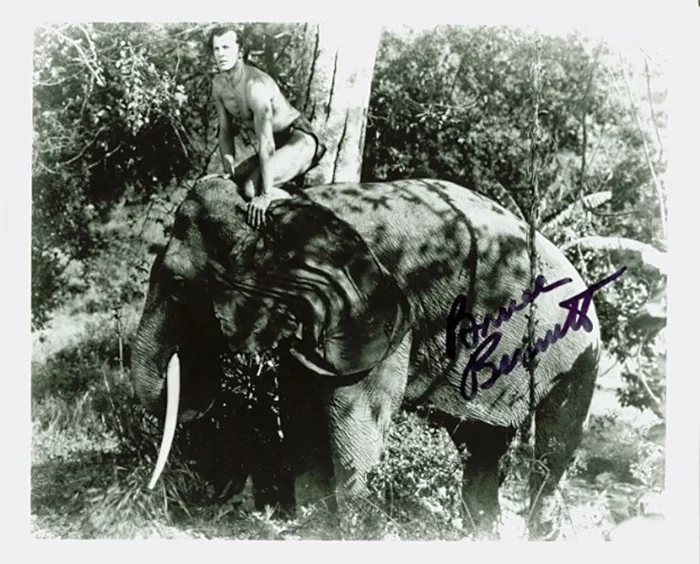 Bruce Bennett autograph
