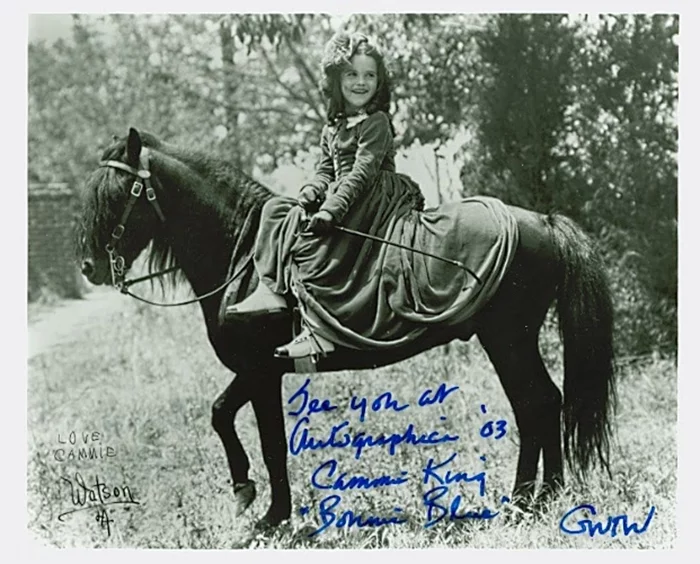 Cammie King autograph