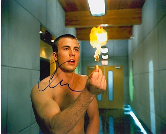 Chris Evans autograph