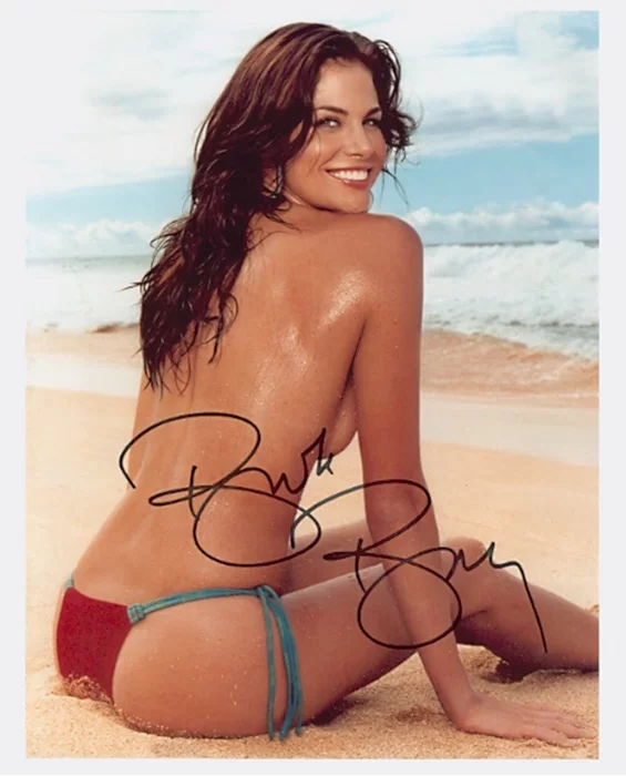 Brooke Burns autograph