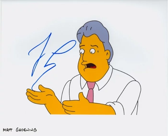 Jay Leno autograph