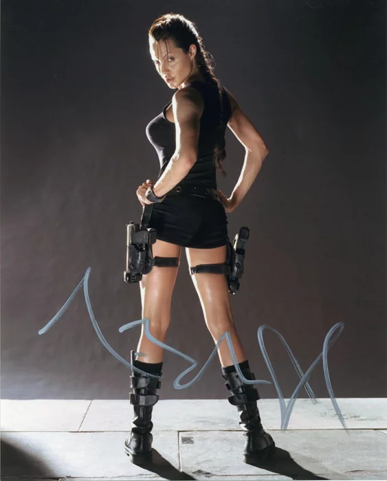 Angelina Jolie autograph