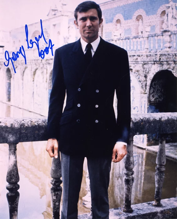 George Lazenby autograph
