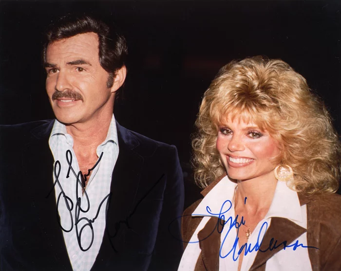 Reynolds and Anderson autograph