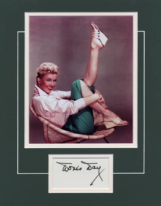 Doris Day autograph