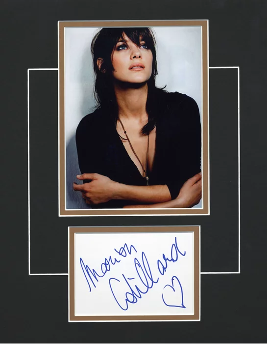 Marion Cotillard autograph