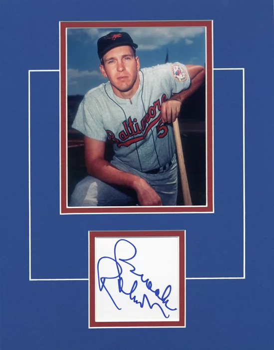 Brooks Robinson autograph