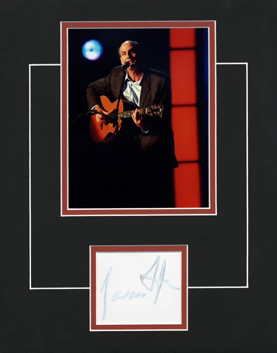 James Taylor autograph