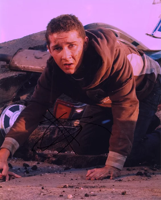 Shia LaBeouf autograph