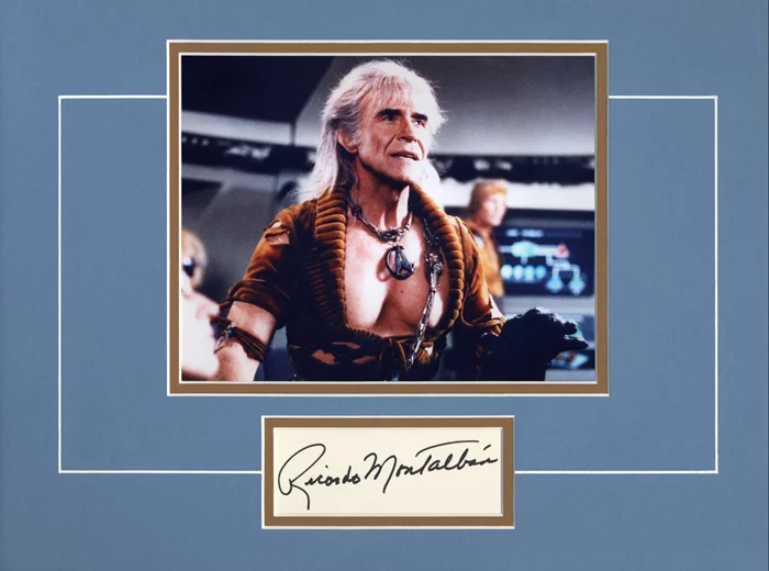 Ricardo Montalban autograph