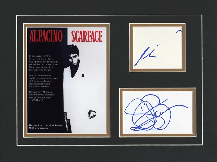 Scarface autograph