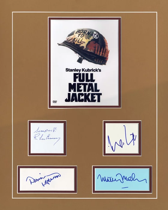 Full Metal Jacket autograph