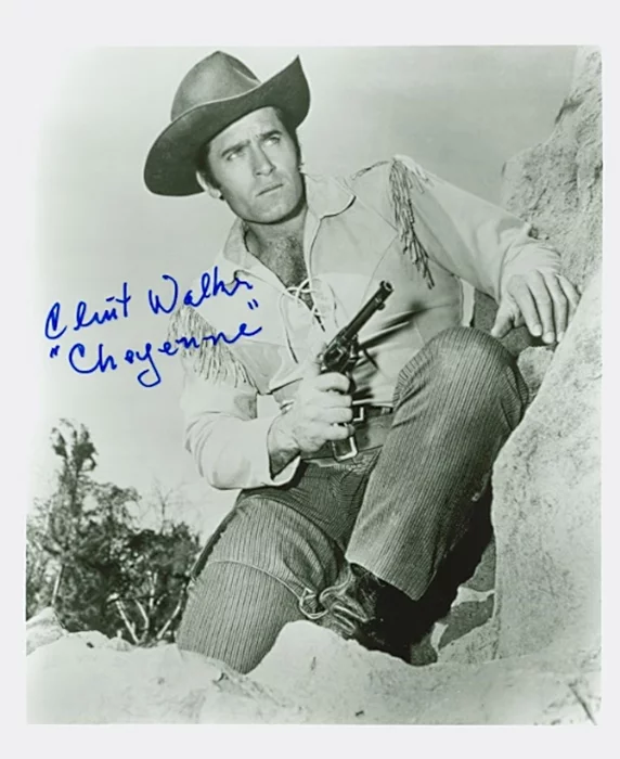 Clint Walker autograph