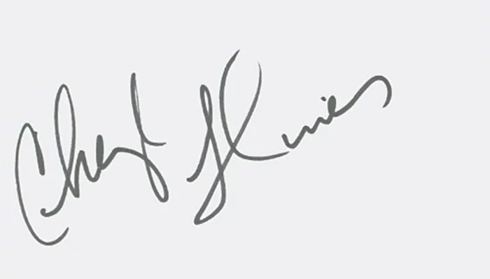 Cheryl Hines autograph