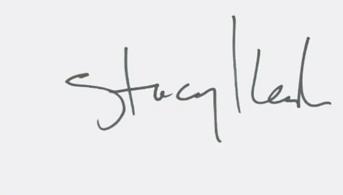 Stacy Keach autograph