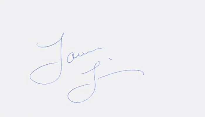 Laura Linney autograph