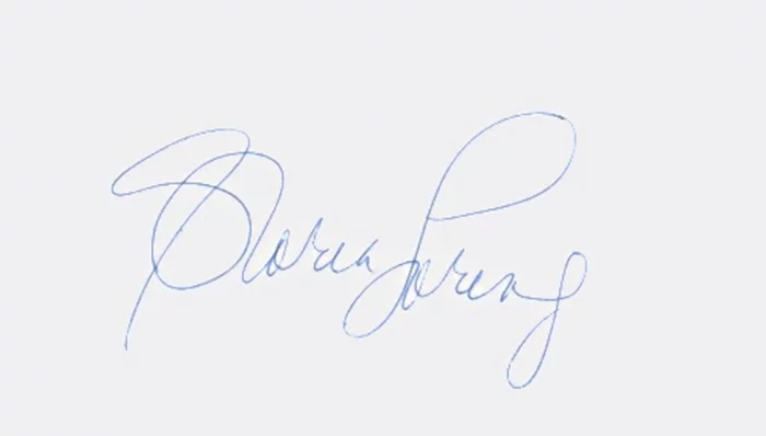 Gloria Loring autograph