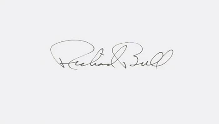 Richard Bull autograph