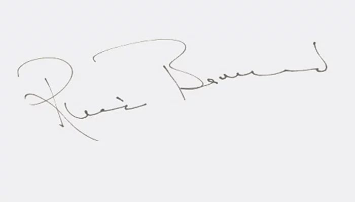 Ricou Browning autograph