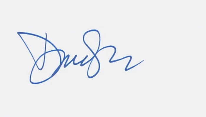 Diane Sawyer autograph