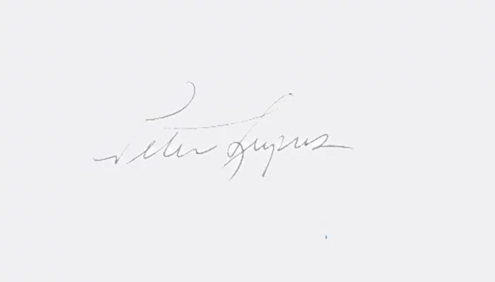 Peter Lupus autograph