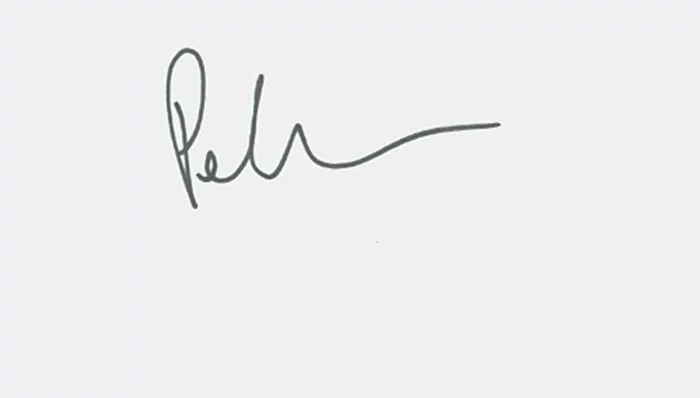 Peter Asher autograph