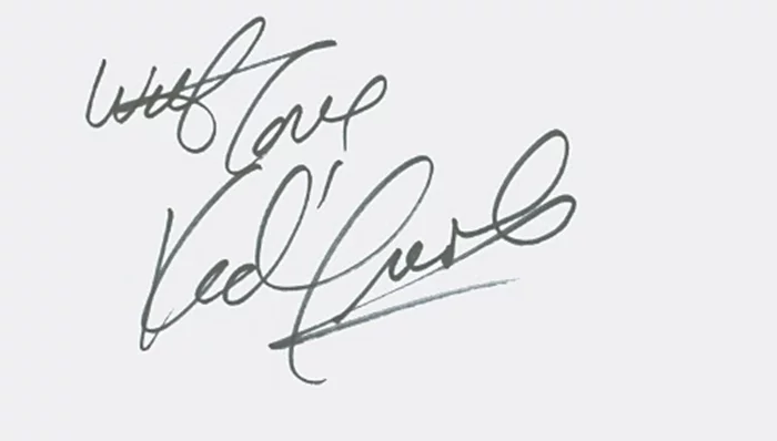 Kid Creole autograph