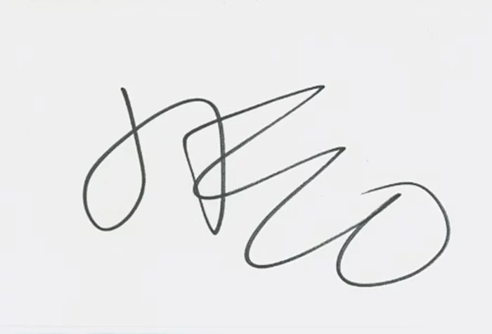James Franco autograph