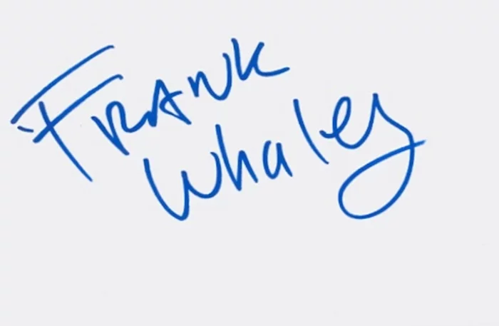 Frank Whaley autograph