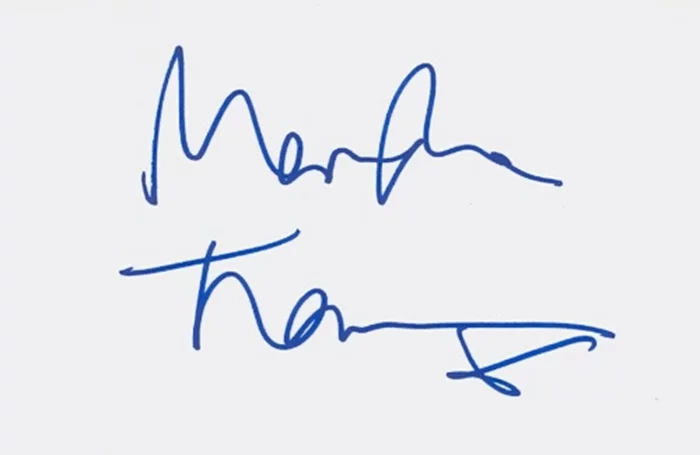 Marsha Thomason autograph