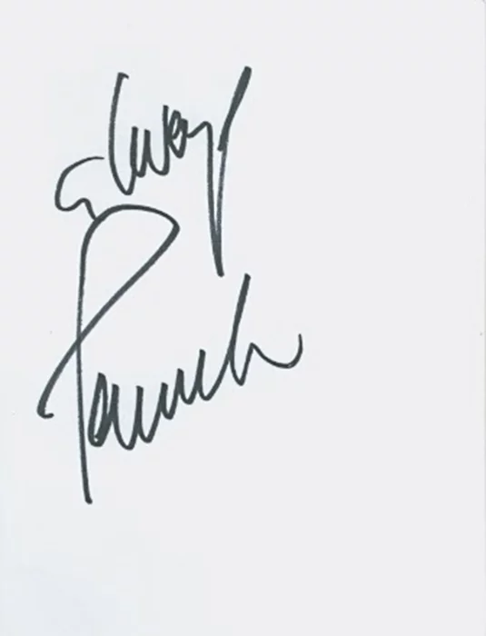 Paul Anka autograph