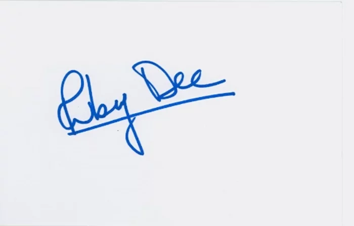 Ruby Dee autograph