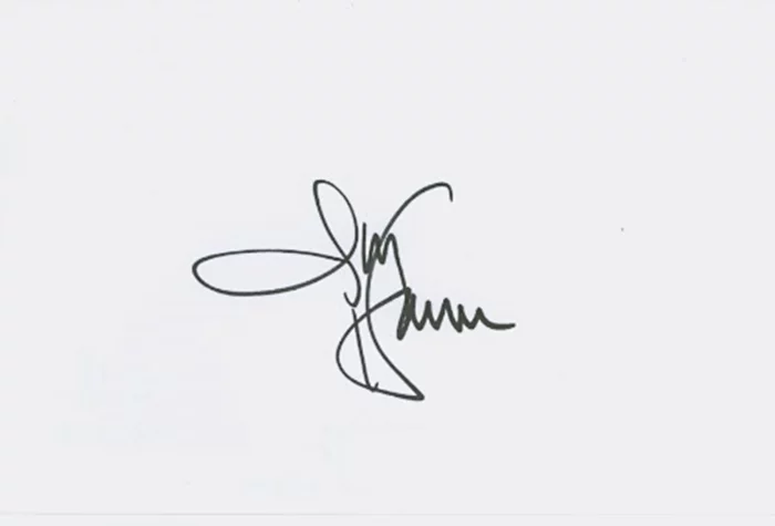 Jon Hamm autograph