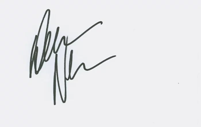 Dave Navaro autograph