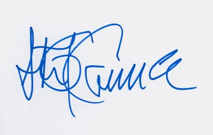 Stephen J. Cannell autograph