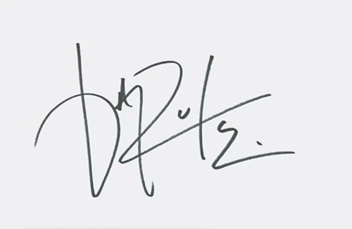 Ja Rule autograph