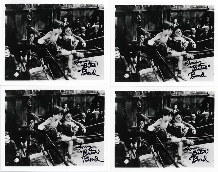 Tommy Bond autograph