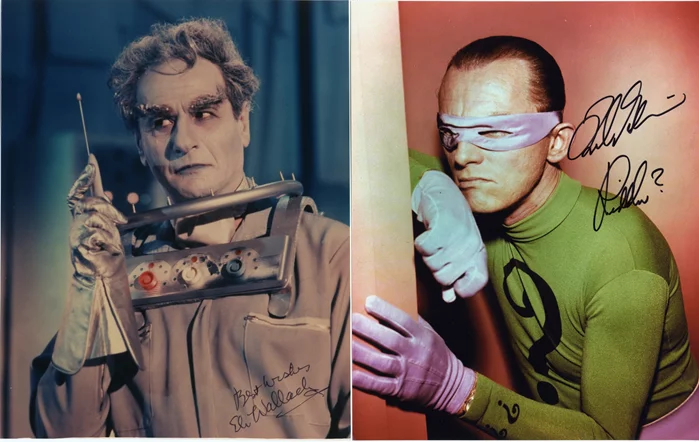 Batman Villains autograph