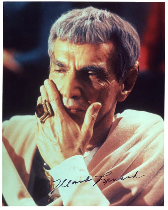 Mark Lenard autograph