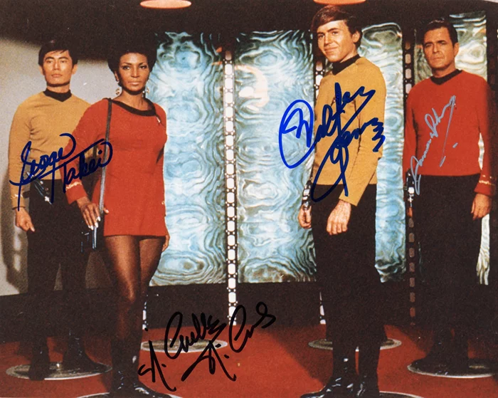Star Trek autograph