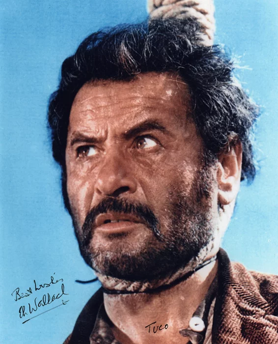 Eli Wallach autograph