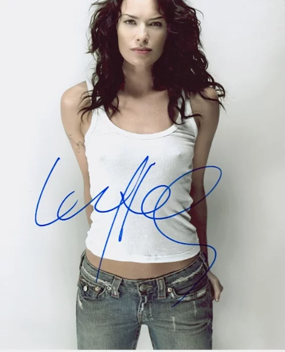 Lena Headey autograph