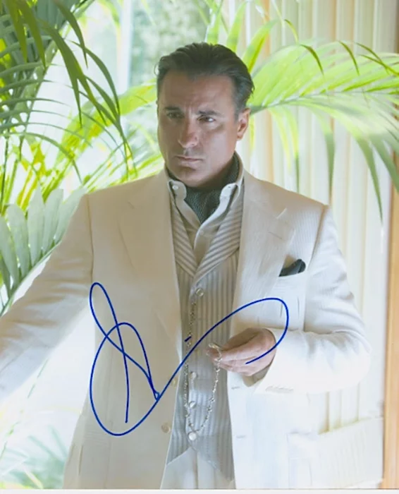 Andy Garcia autograph