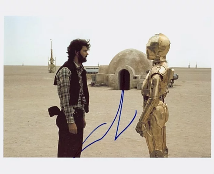 George Lucas autograph