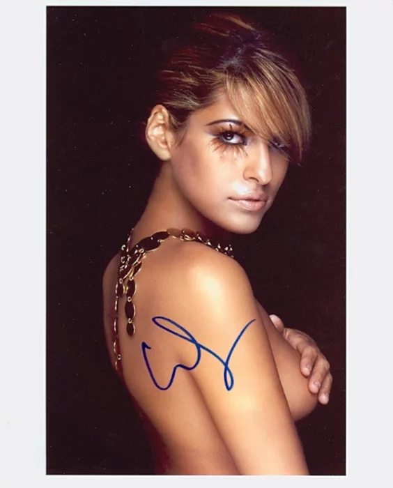 Eva Mendes autograph