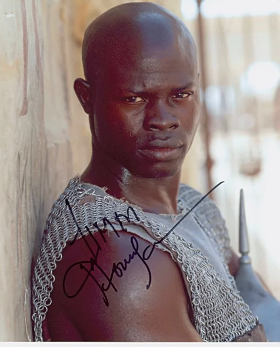 Djimon Hounsou autograph