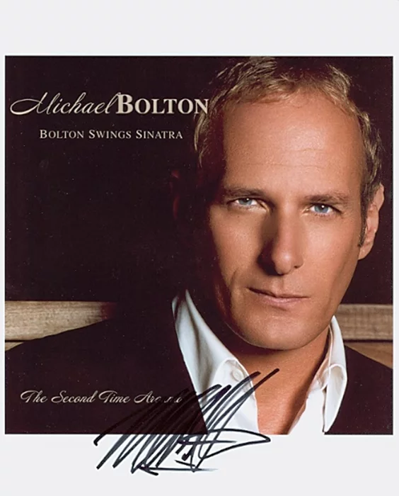 Michael Bolton autograph
