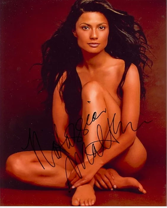 Natassia Malthe autograph